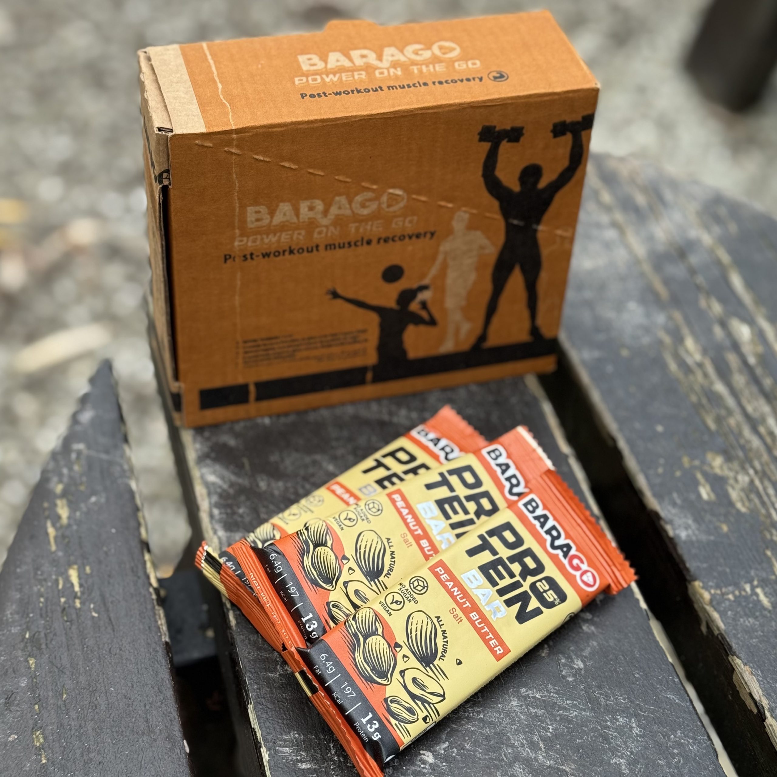 12 Protein Bars Peanut Butter – Image 2