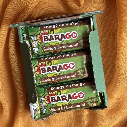 12 Energy Bars Raisin & Chocolat au lait